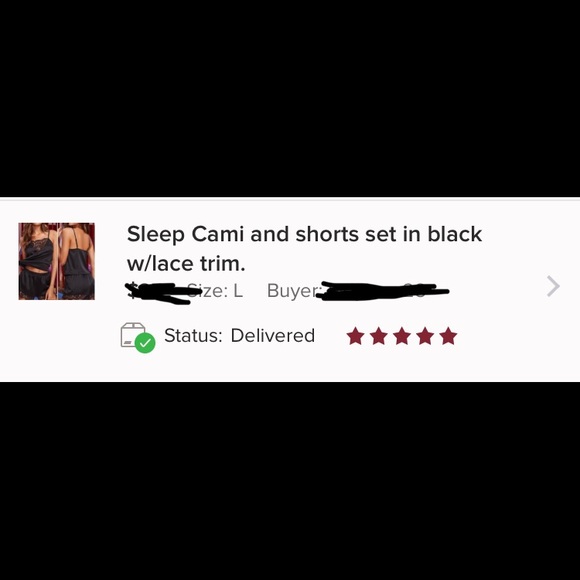 🔵(Last 1) Sleep Cami and shorts set in blue - Picture 2 of 7